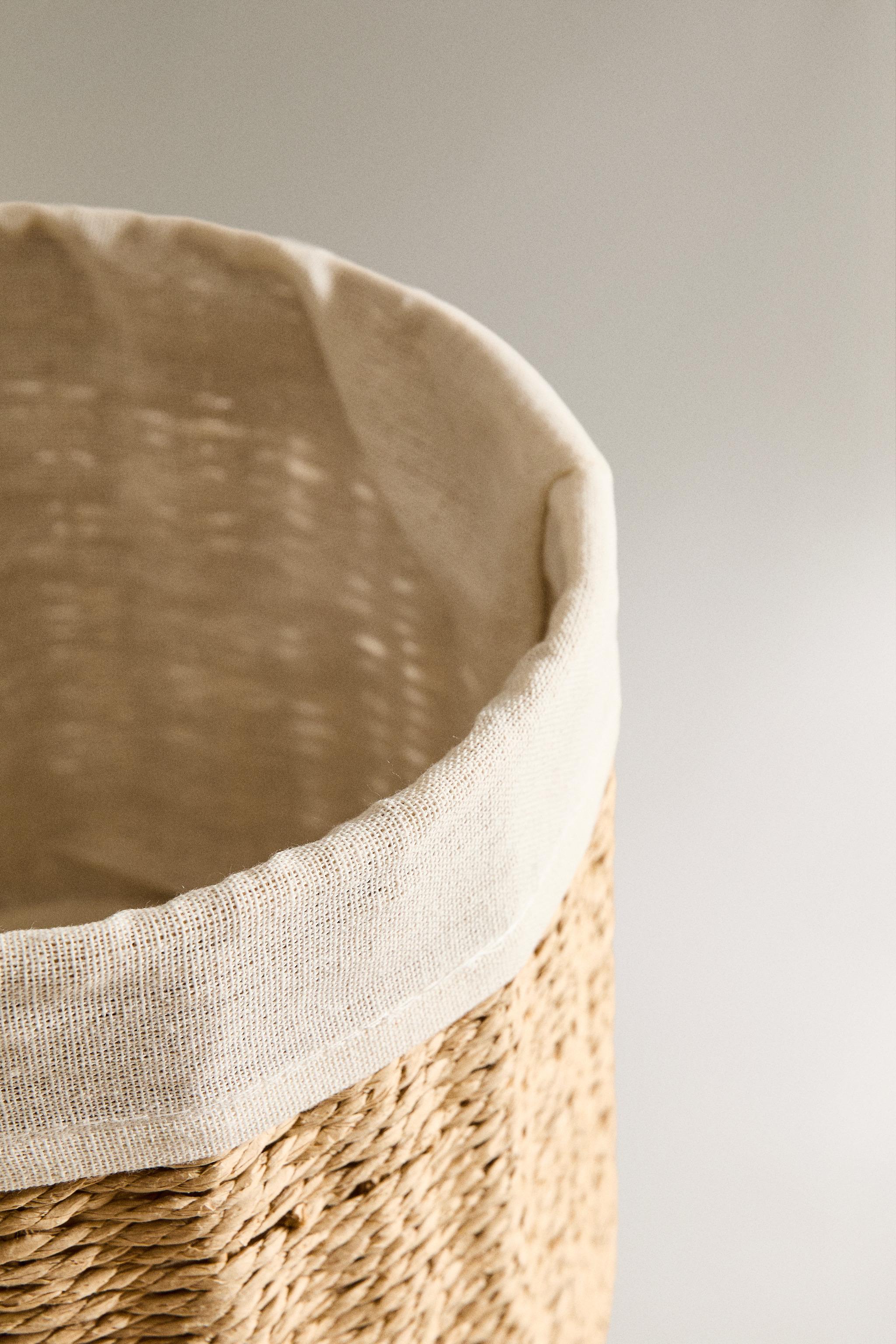 CORBEILLE RONDE DOUBLURE COTON
